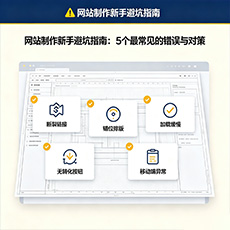 泉州建站-网站制作新手避坑指南：5个最常见的错误与对策