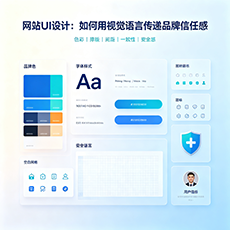 泉州建站-网站UI设计:如何用视觉语言传递品牌信任感